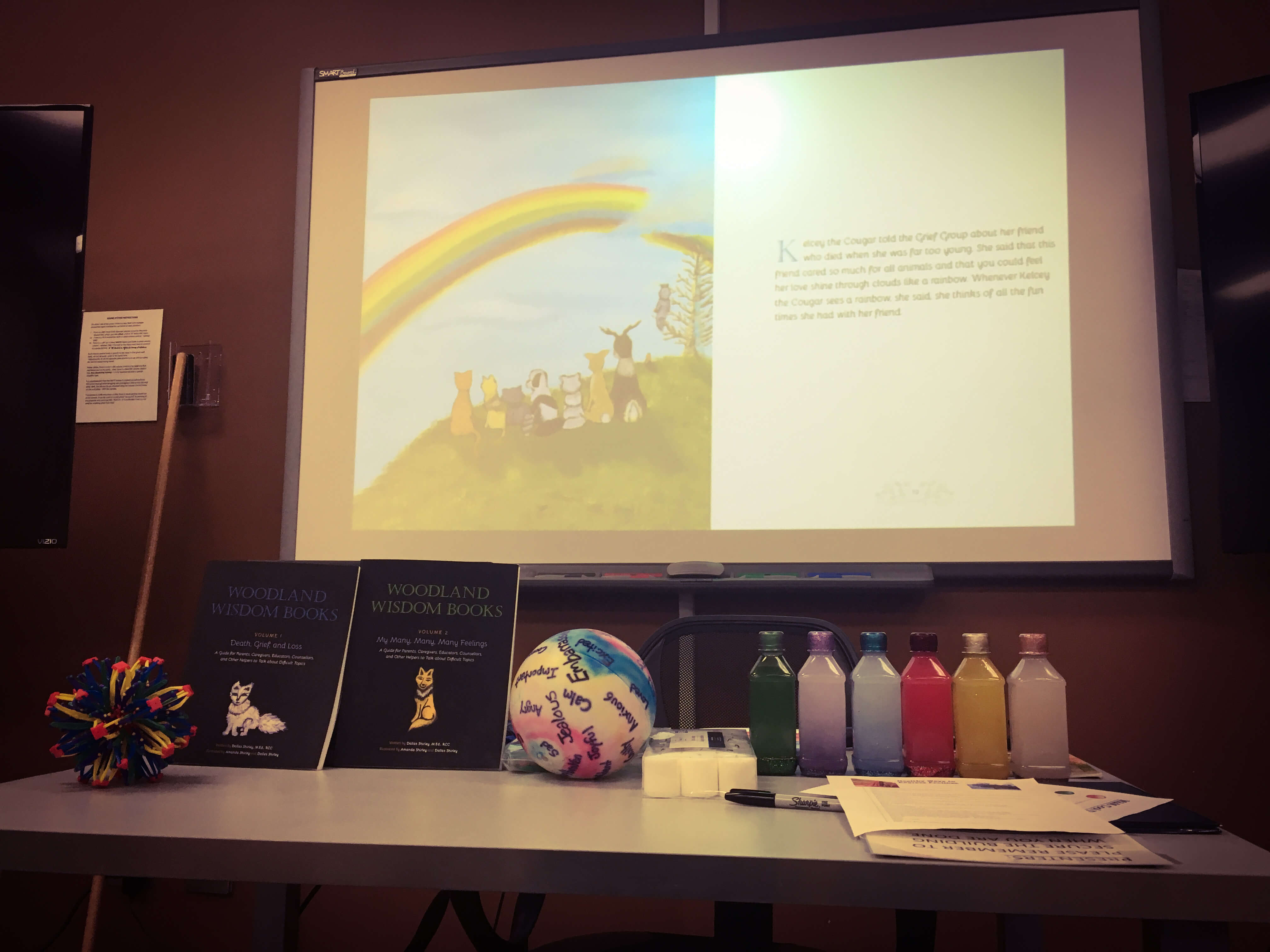 Dallas facilitating How to Help Support Children Dealing with Grief at Surrey School District